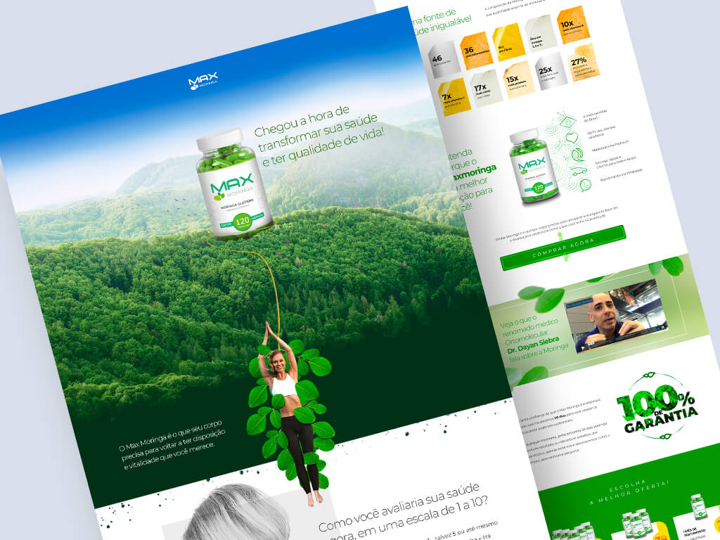 LandingPage MaxMoringa